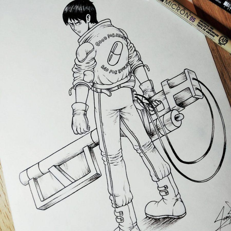 Kaneda Akira Inktober2020
